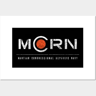 MCRN Logo (Distressed) Posters and Art